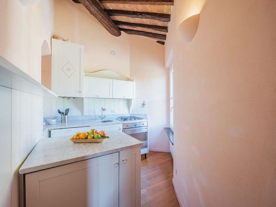 Cabinetry, Tap, Building, Sink, Wood, Countertop, Orange, Kitchen, Flooring, Kitchen Appliance