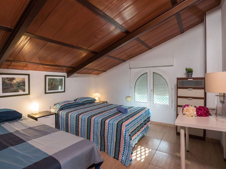 Room, Bedroom, Bed, Furniture, Property, Building, Interior Design, Bed Sheet, Ceiling, Architecture