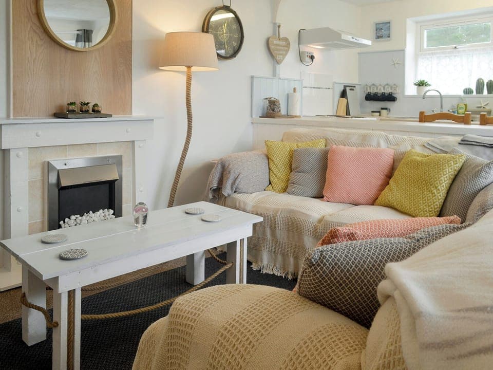 Comfortable seating within living area | The Loft - Ty Copr, Pen-y-Sarn, near Amlwch