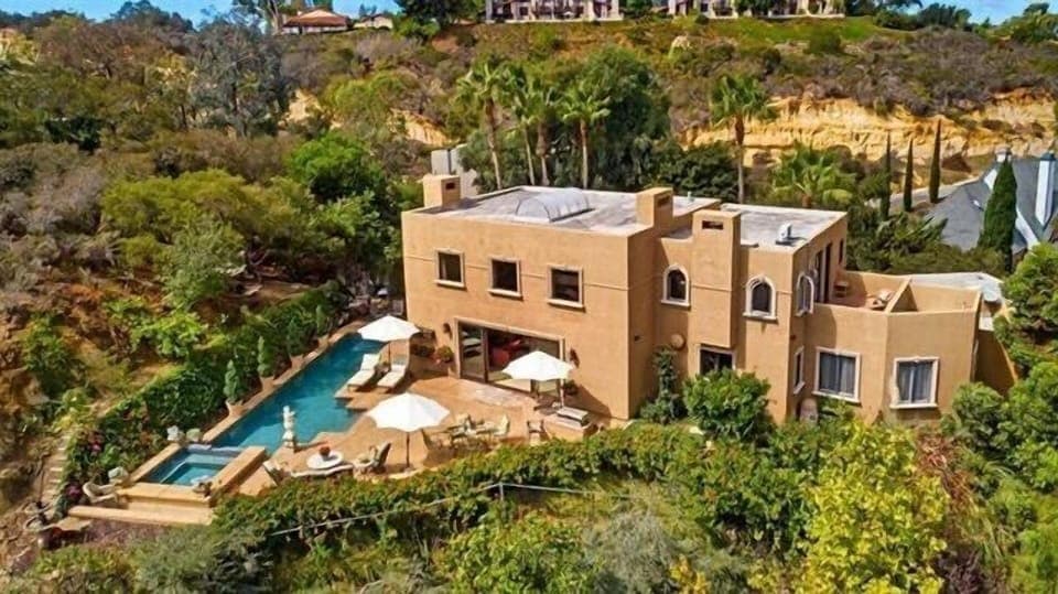 Bird's eye view of Villa (backyard)
Yes it's Encinitas with a nod to Italy. 