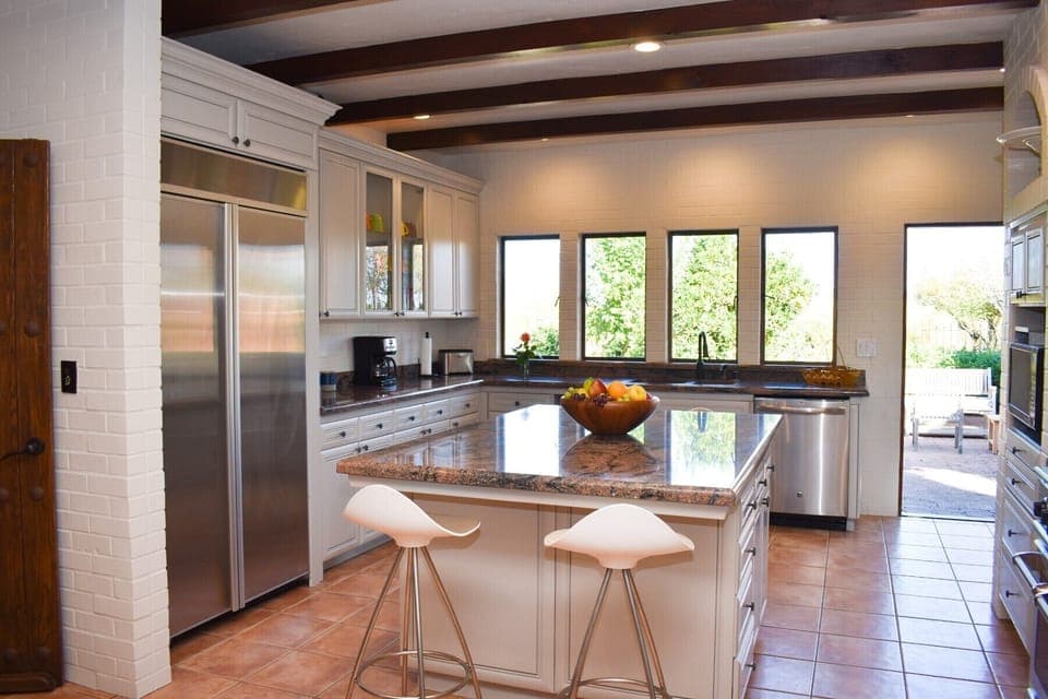 Kitchen with all the appliances