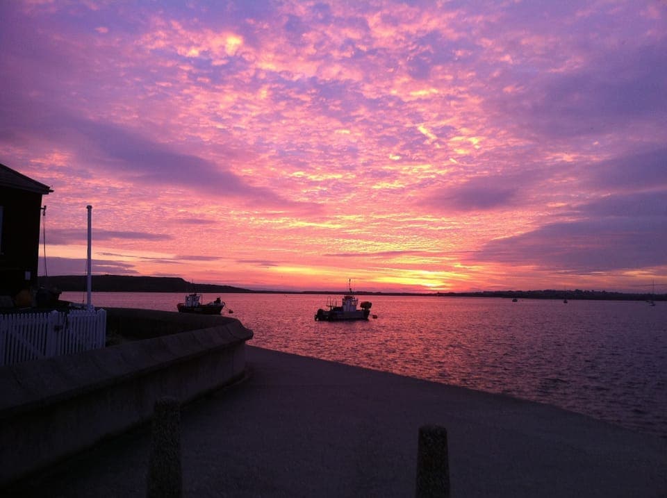 Have I mentioned the sunsets?  People come from miles around to catch these