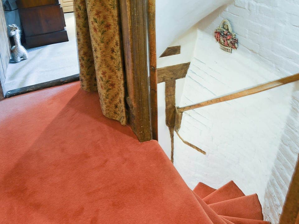 Turning staircase | Tattlepot Farmhouse, Pulham Market, near Diss