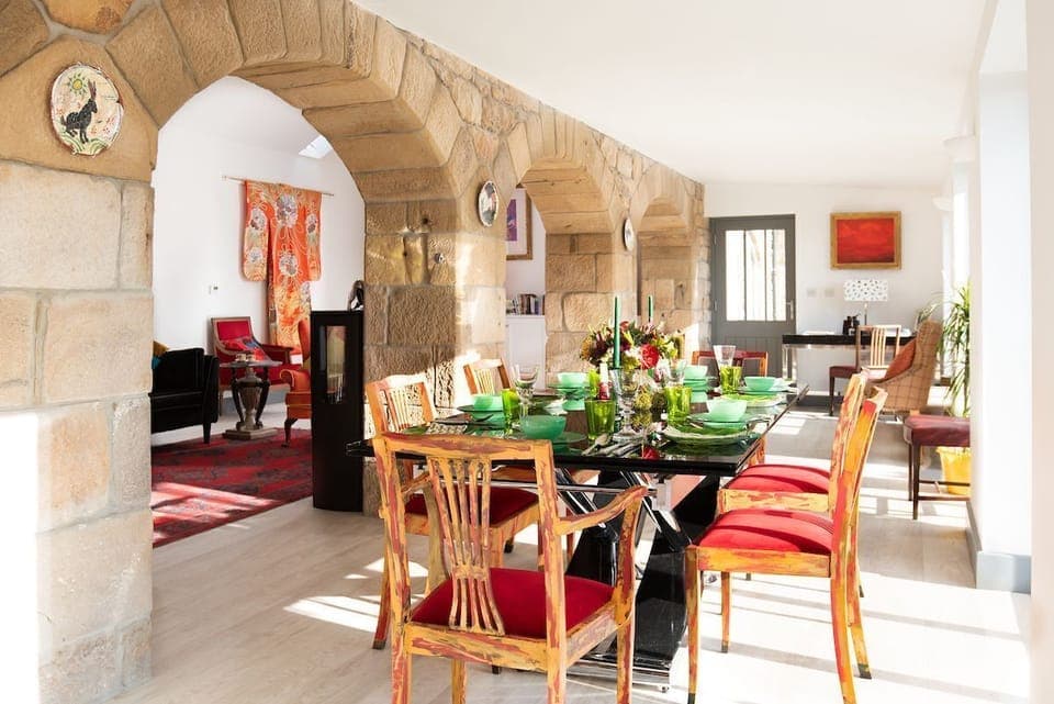 Walltown Byre - dining area