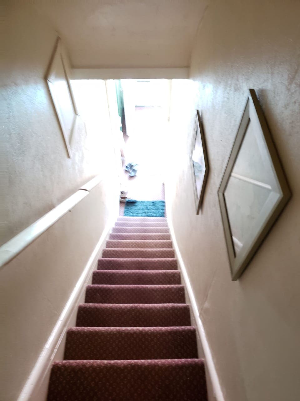 stairwell up to 2nd floor flat