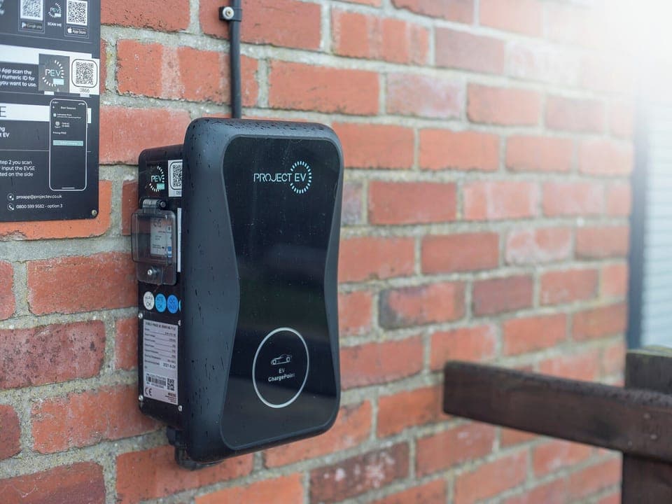 EV charging point | Golwg y Cwm, Cilrhedyn, near Newcastle Emlyn