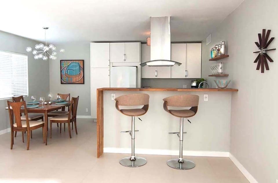 Kitchen and Dining Area