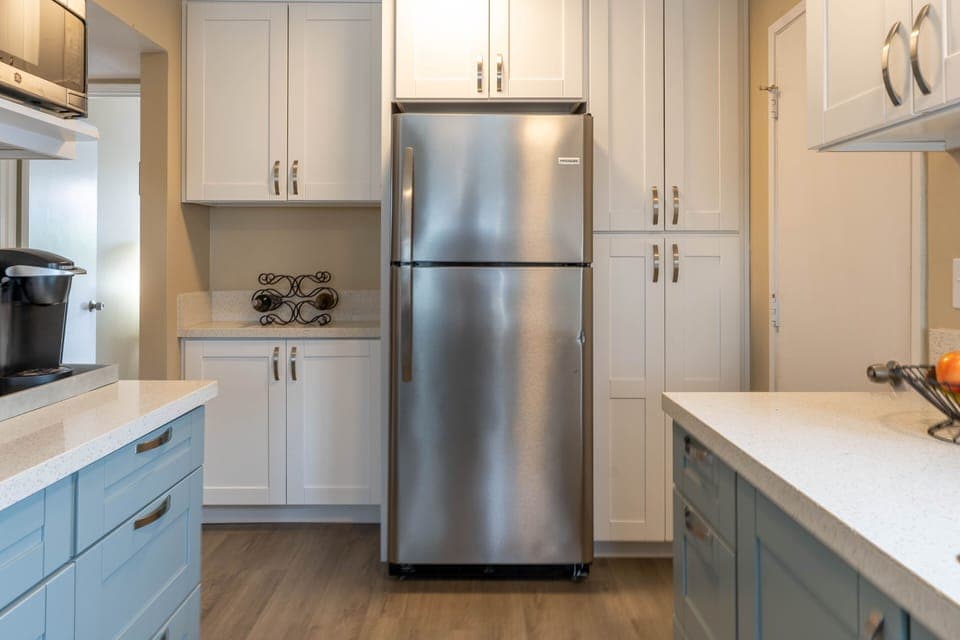 Lots of extra cabinet space