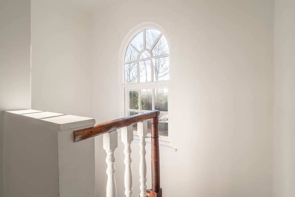 Cob Cottage, St Agnes. First floor: Landing