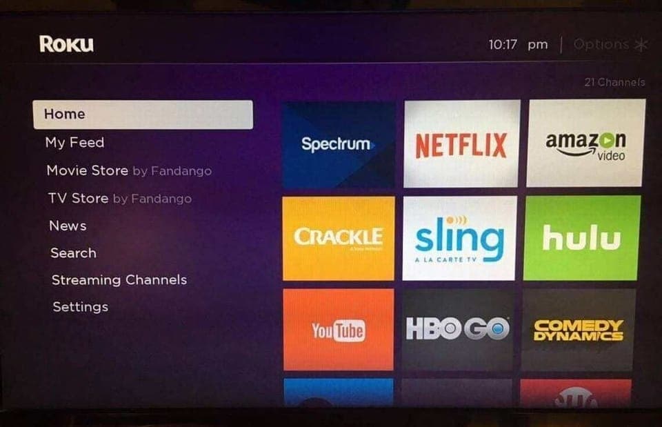 All TV's have Roku. You can stream your favorite channels. Including Spectrum Cable