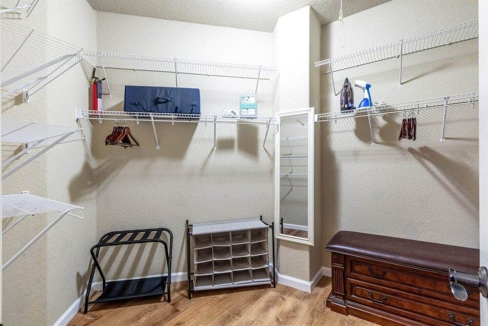 Second walk-in closet in the Master Bedroom #1 - Upstairs
