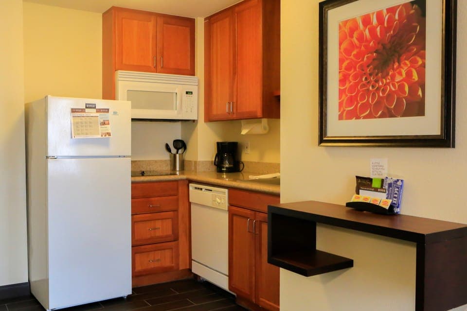 Make a quick meal in your kitchen.