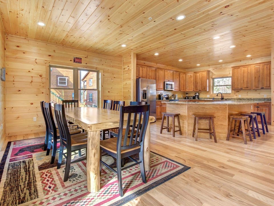Dining Area - Table w. Seating for Eight