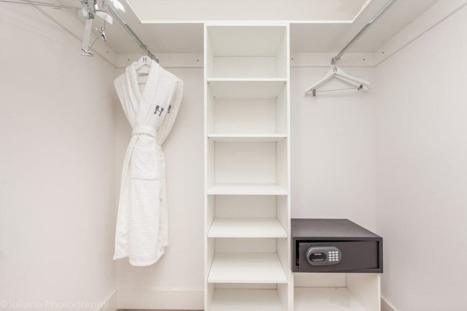 Furniture, Indoors, Room, Shelf, Ceiling Fan