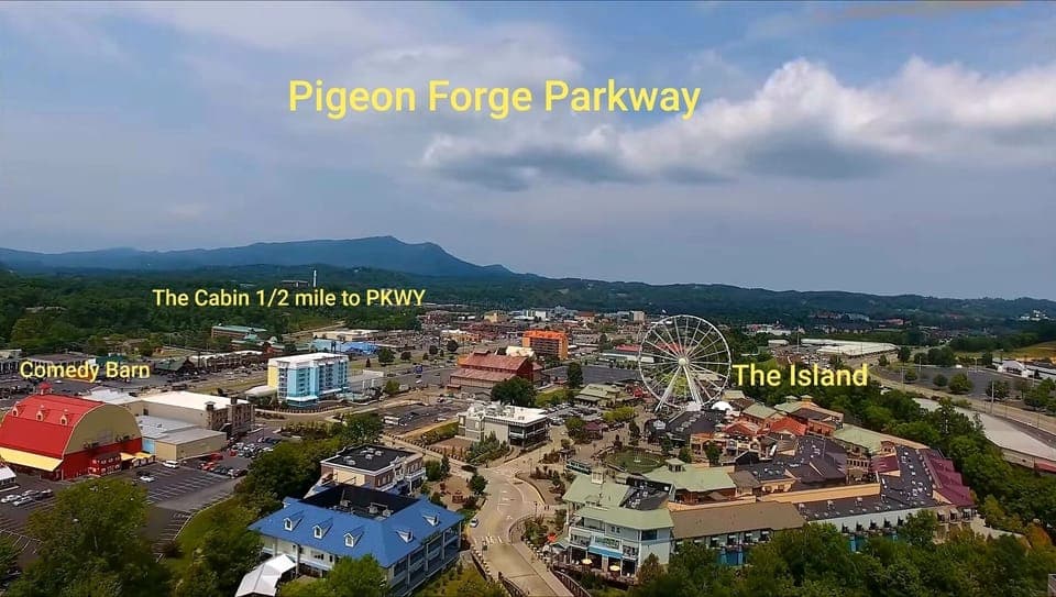 less than a mile to the parkway