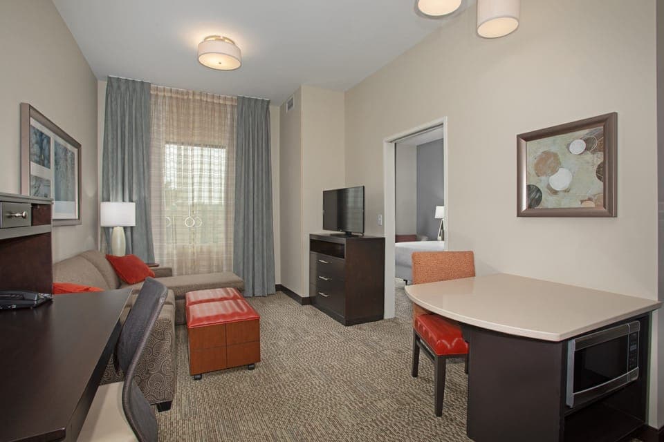 You will love the open living area.