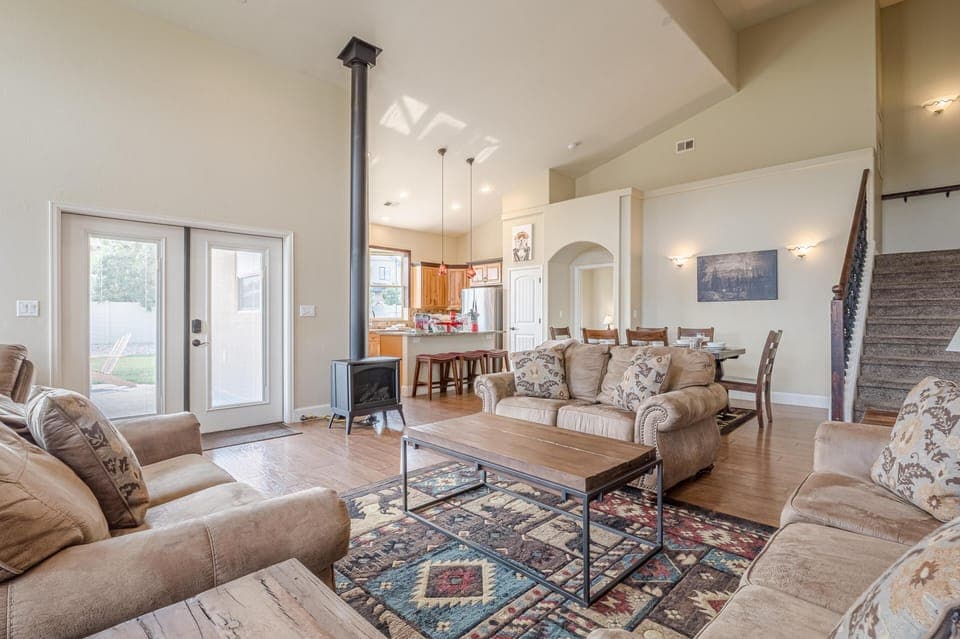 Kick back, stretch out, and make yourself at home in this inviting space