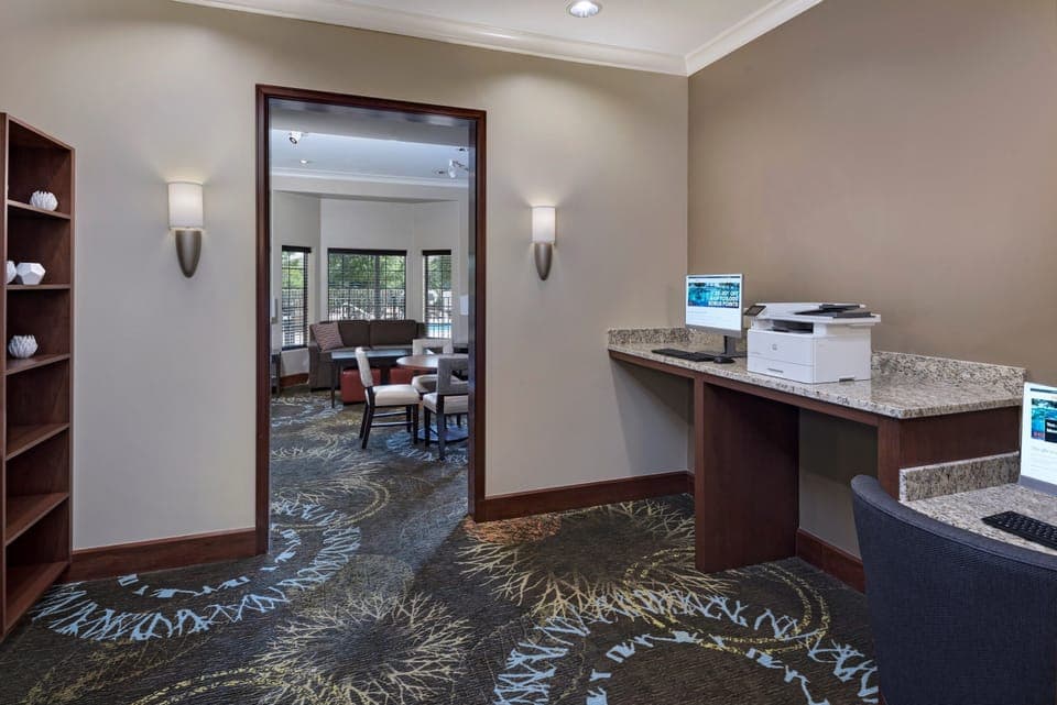 Business travelers will love having access to the on-site business center