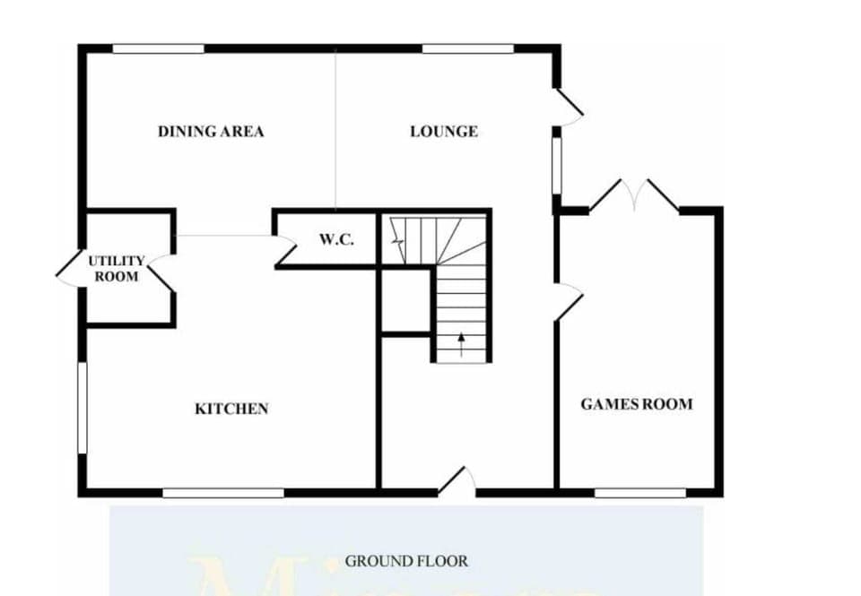 Floorplan ground flor