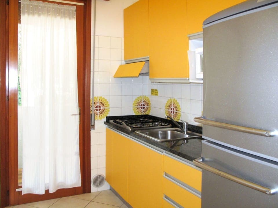 Property, Room, Yellow, Kitchen, Furniture, Real Estate, Building, Interior Design, Cabinetry, Material Property