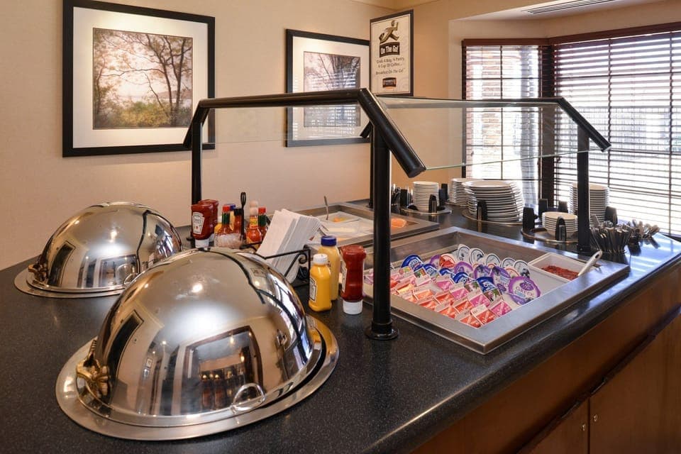 Enjoy access to the complimentary breakfast buffet.