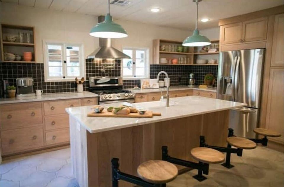 Kitchen designed by Joanna Gaines