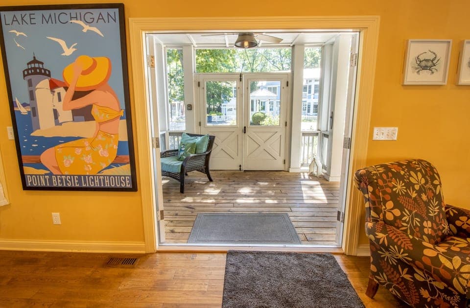 Main Level | Front Entrance | Screened in Porch