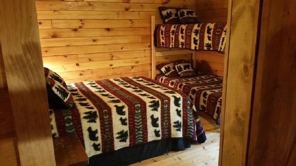 Bedroom with bunk beds