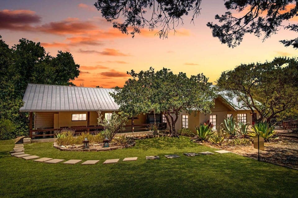 Stroll through Casa del Rio's native plant garden, it's known for attracting butterflies and hummingbirds!