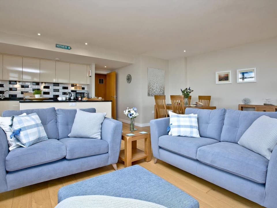 Open plan living space | Pebbles, Westward Ho!