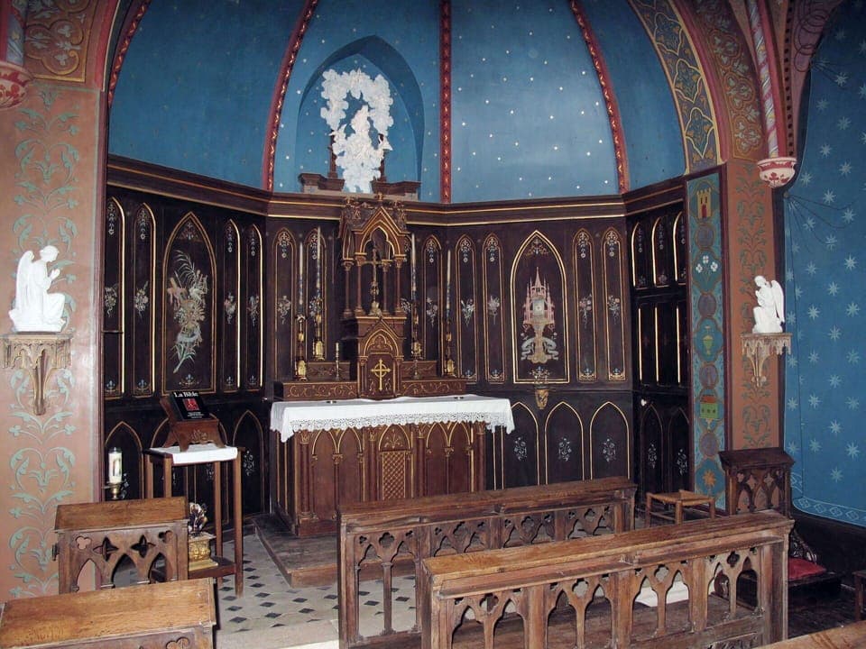 Building, Wood, Art, Event, Chapel, Bench, Holy Places