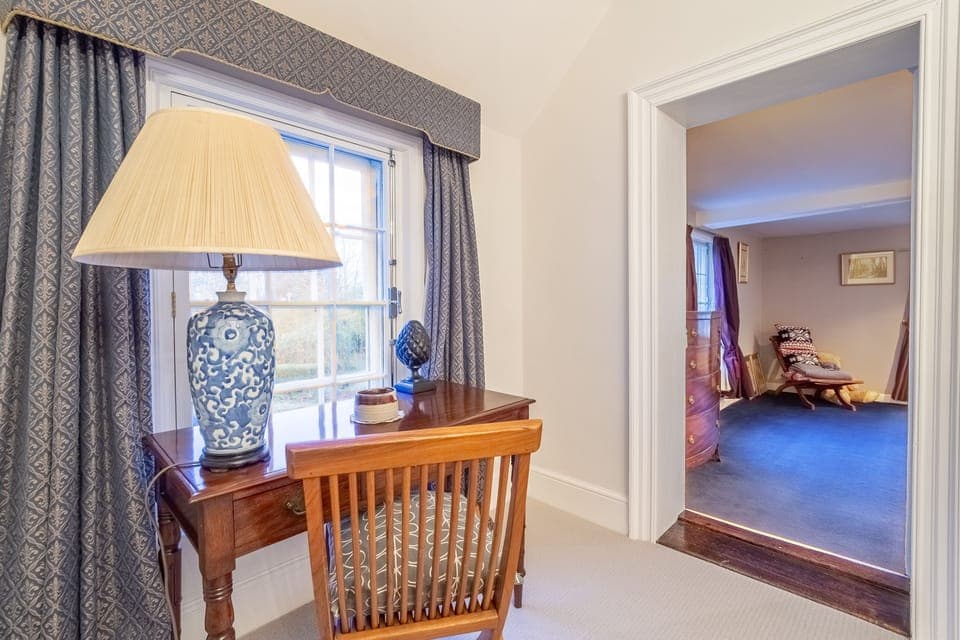 First floor: Landing leading to main bedroom