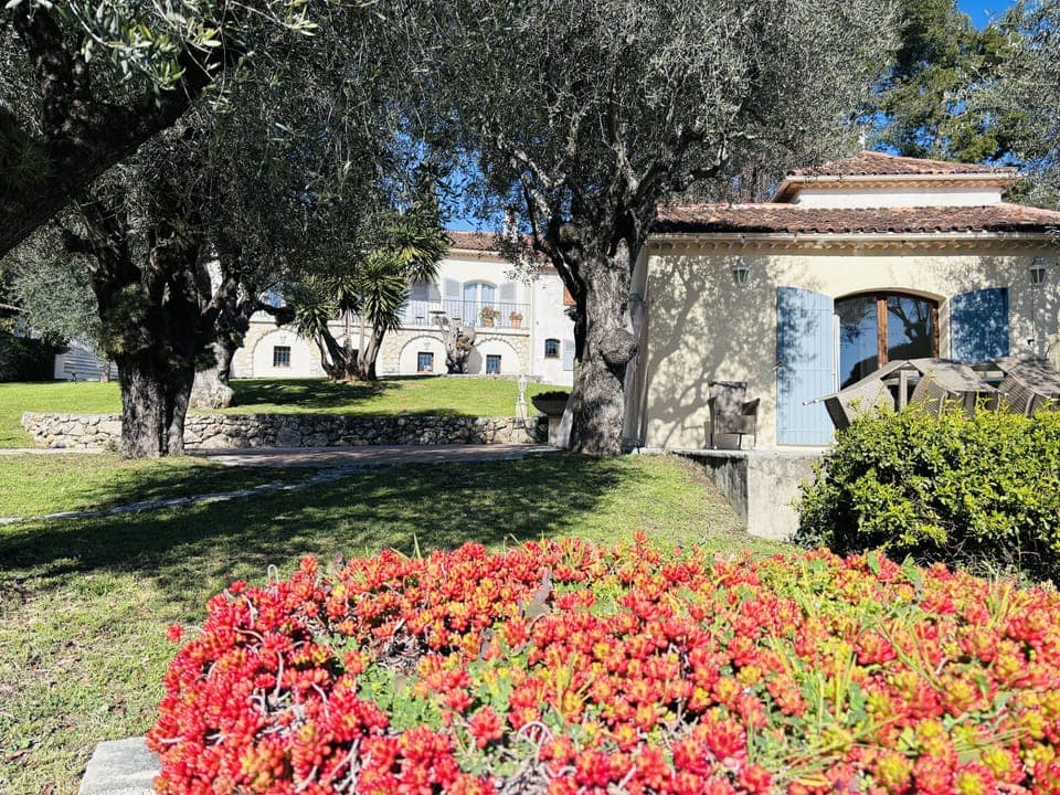 View of Guest and Main house