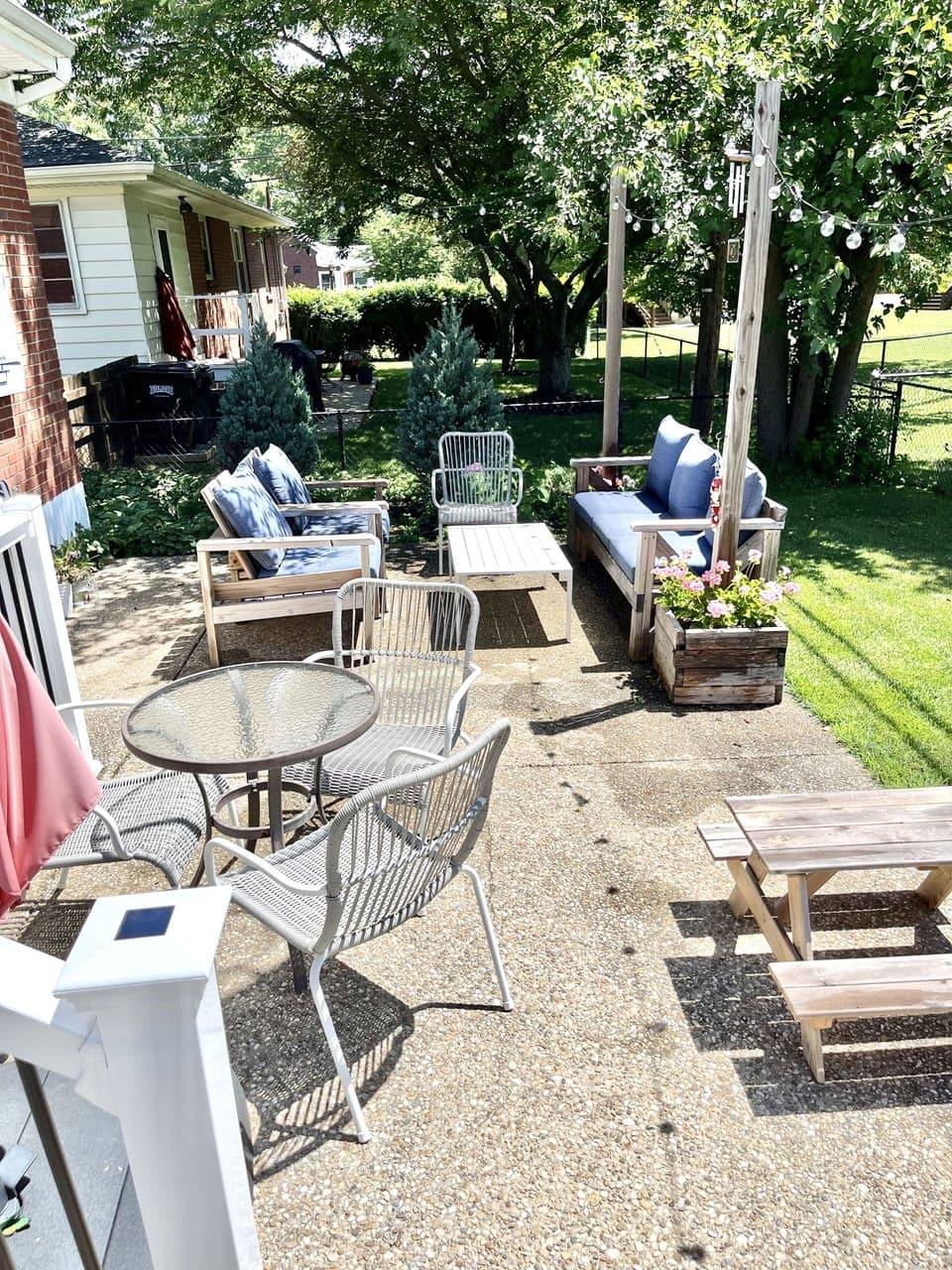 Back patio