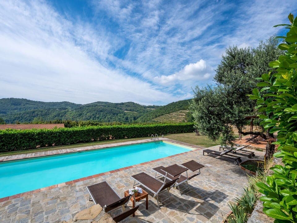 Water, Cloud, Sky, Plant, Property, Furniture, Swimming Pool, Azure, Outdoor Furniture, Natural Landscape