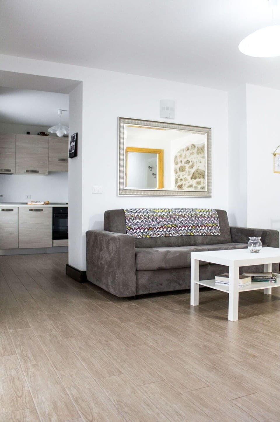 Property, Furniture, Picture Frame, Table, Wood, Building, Lighting, Interior Design, Plant, House