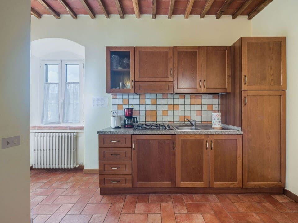 Flooring, Wood, Cabinetry, Kitchen, Countertop, Interior Design, Furniture, Floor, Kitchen Appliance, Cupboard