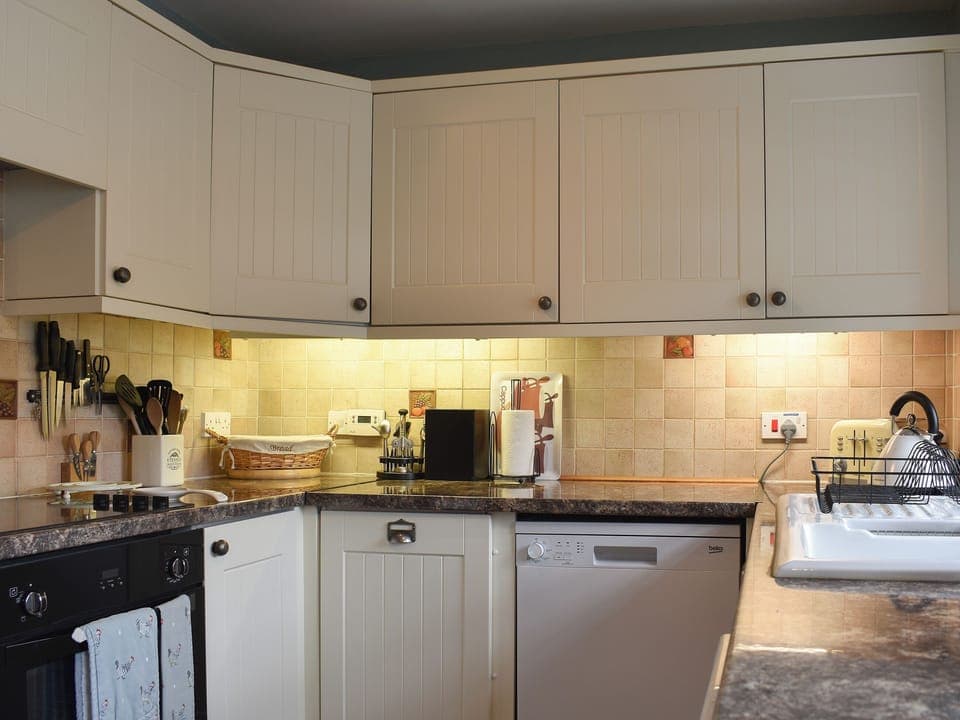 Well equipped kitchen | Sweet Pea Cottage, Redmire, near Leyburn