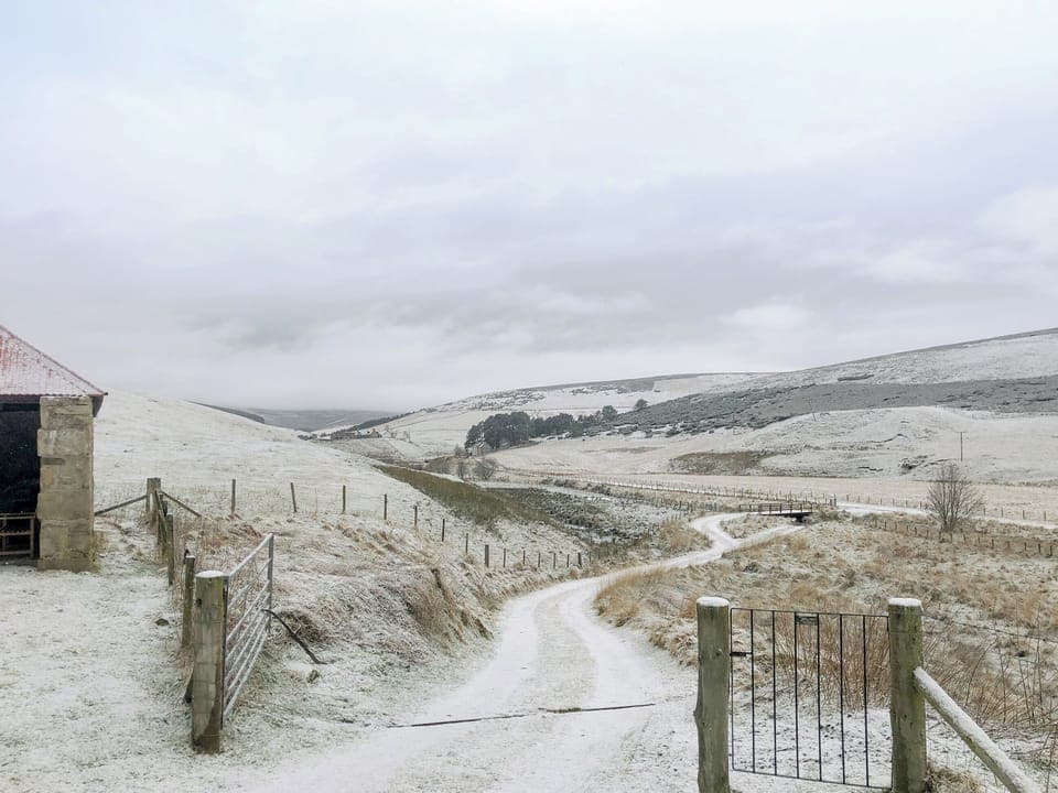 Surrounding area in Winter | Crofts, Glenbuchat