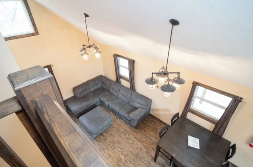 Living & Eating Area from Loft