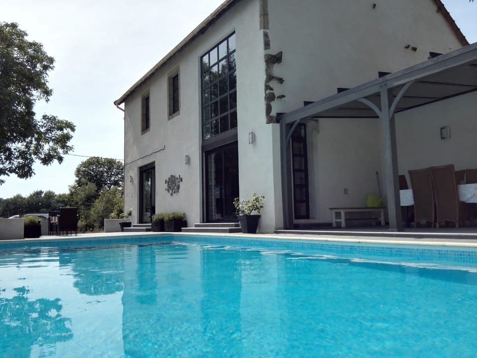 Modern French villa with private pool