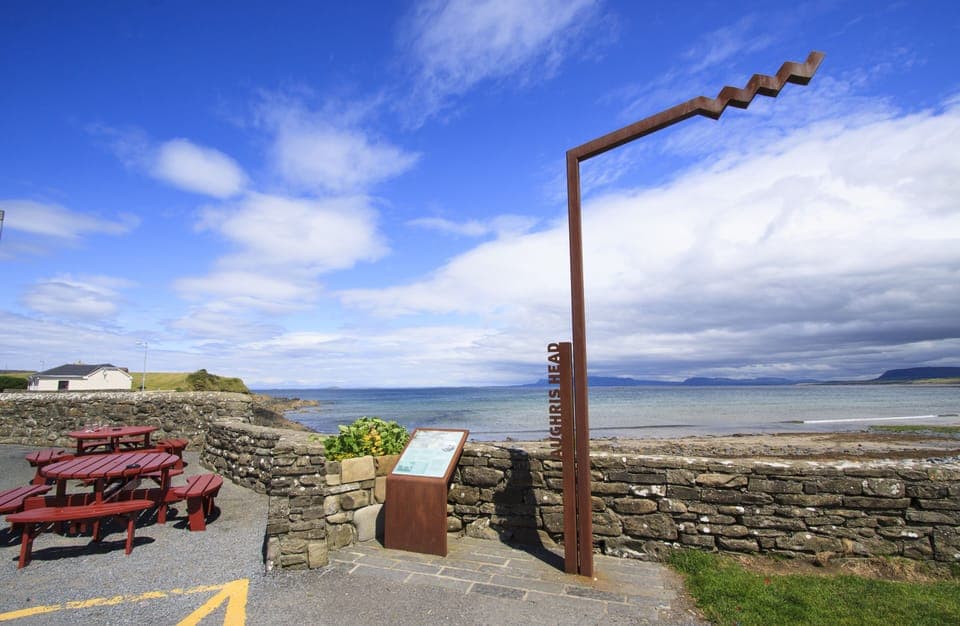 Aughris Head.  Directly on the Wild Atlantic  Way. A wonderful location for pub
