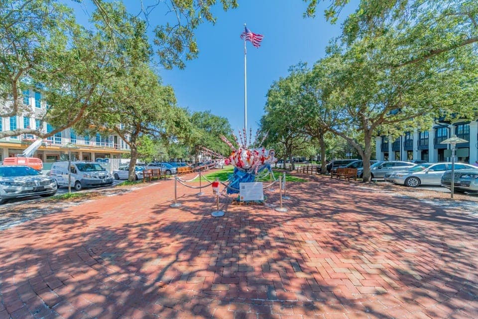 Winston At Rosemary Carriage | Rosemary Beach Town Center | 1 Minute Walk