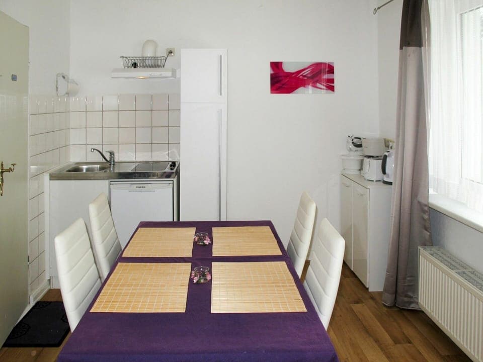 Room, Floor, Property, Furniture, Interior Design, Purple, Building, Hardwood, House, Bathroom