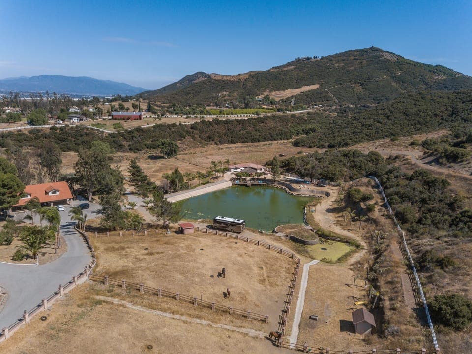 Aerial View of Property