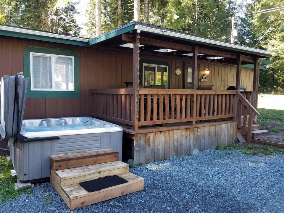 Just added a hot tub 