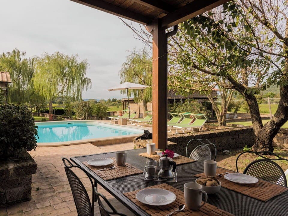 Swimming Pool, Farmhouse, Estate, Villa, Resort, Eco Hotel, Hacienda, Backyard