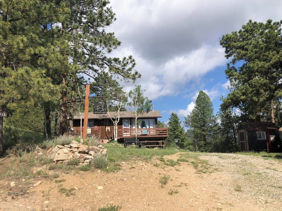 Front of cabin