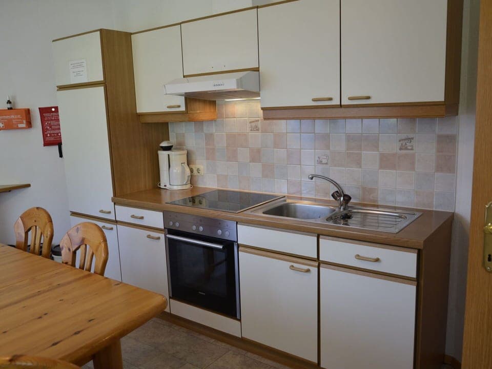 Kitchen Sink, Sink, Cabinetry, Tap, Countertop, Furniture, Kitchen, Wood, Interior Design, Plumbing Fixture