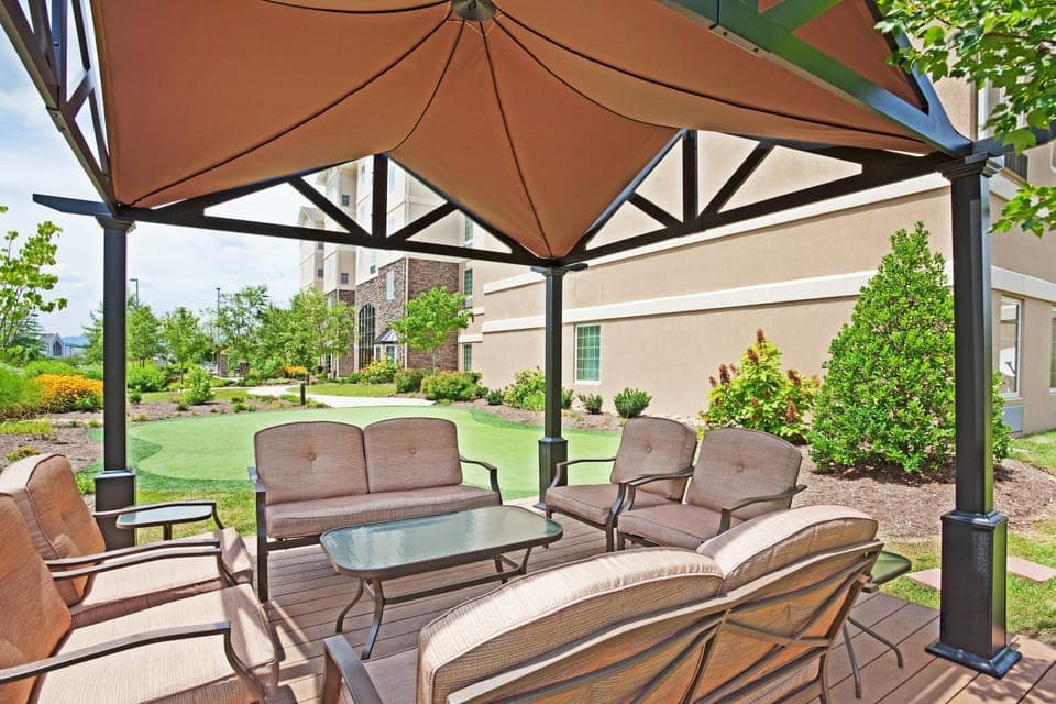Relax outside.